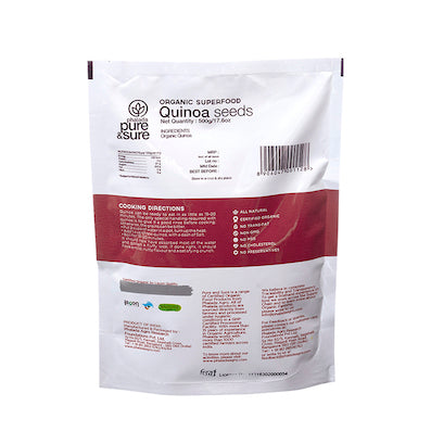 Organic Quinoa Seeds-500 g
