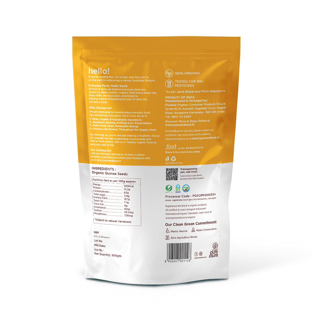 Organic Quinoa Seeds-500Gms 2