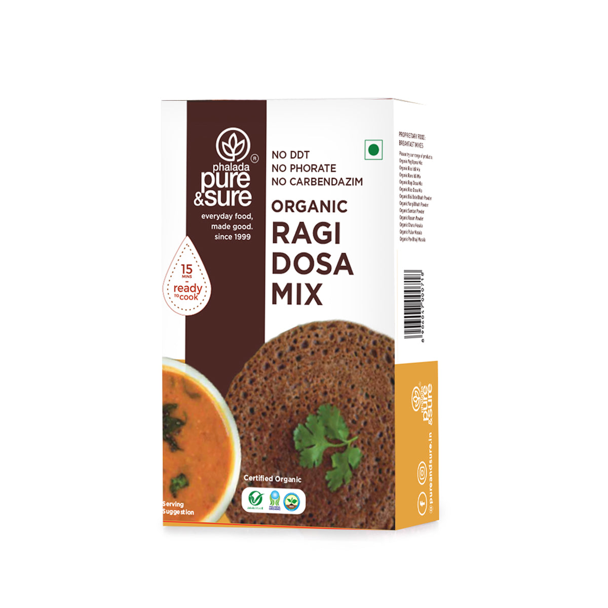 Organic Ragi Dosa MIX-250Gms 3