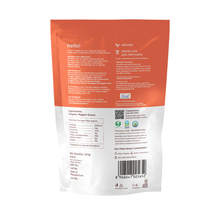 Organic Rajgira Flour