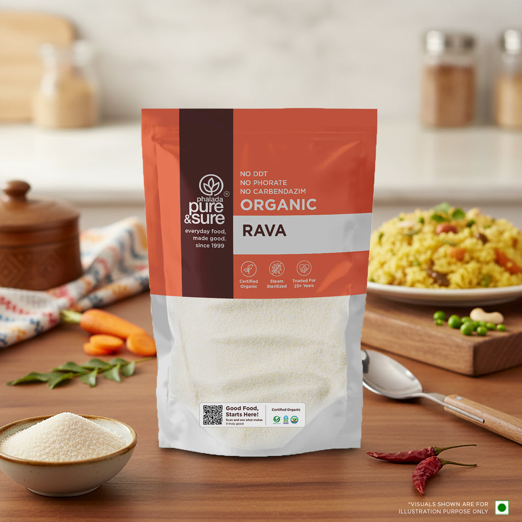 Organic Rava-1kg 6