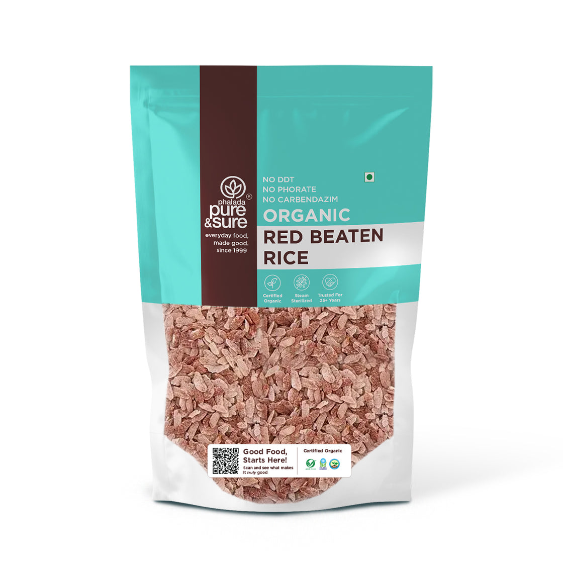 Organic Red Beaten Rice-500Gms