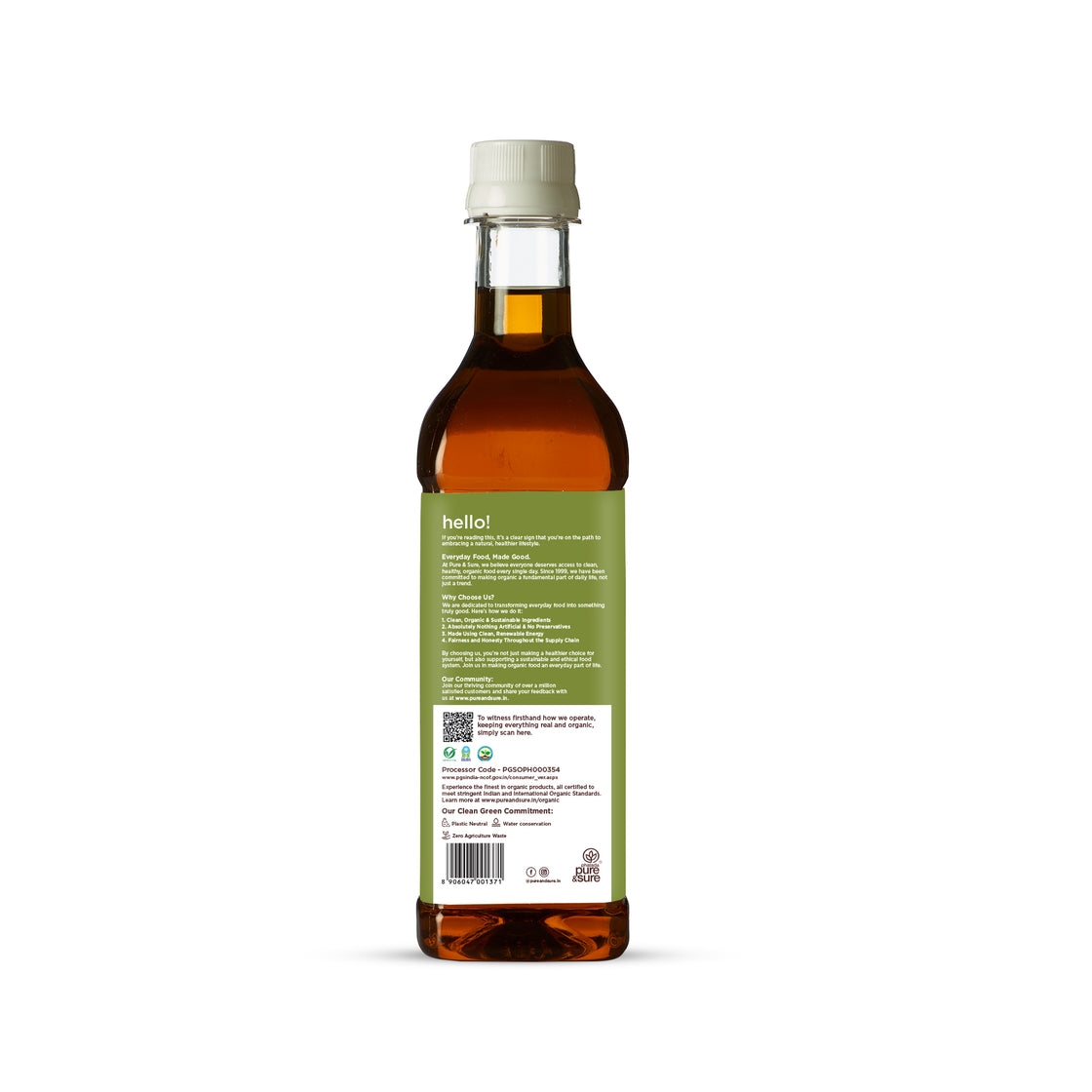 Organic Sesame Oil 500ML 2