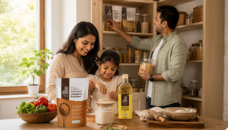 Good Food Club family kitchen scene