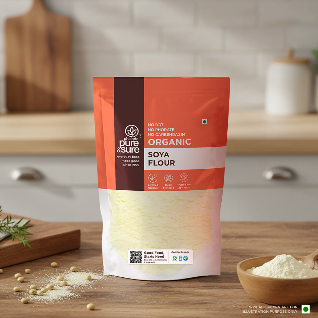 Organic Soya Flour-1kg 11