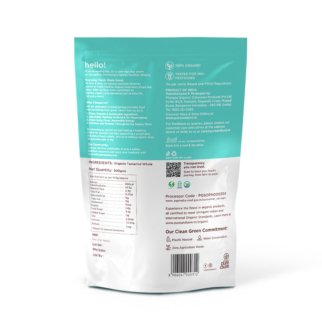 Organic Tamarind-500Gms 2