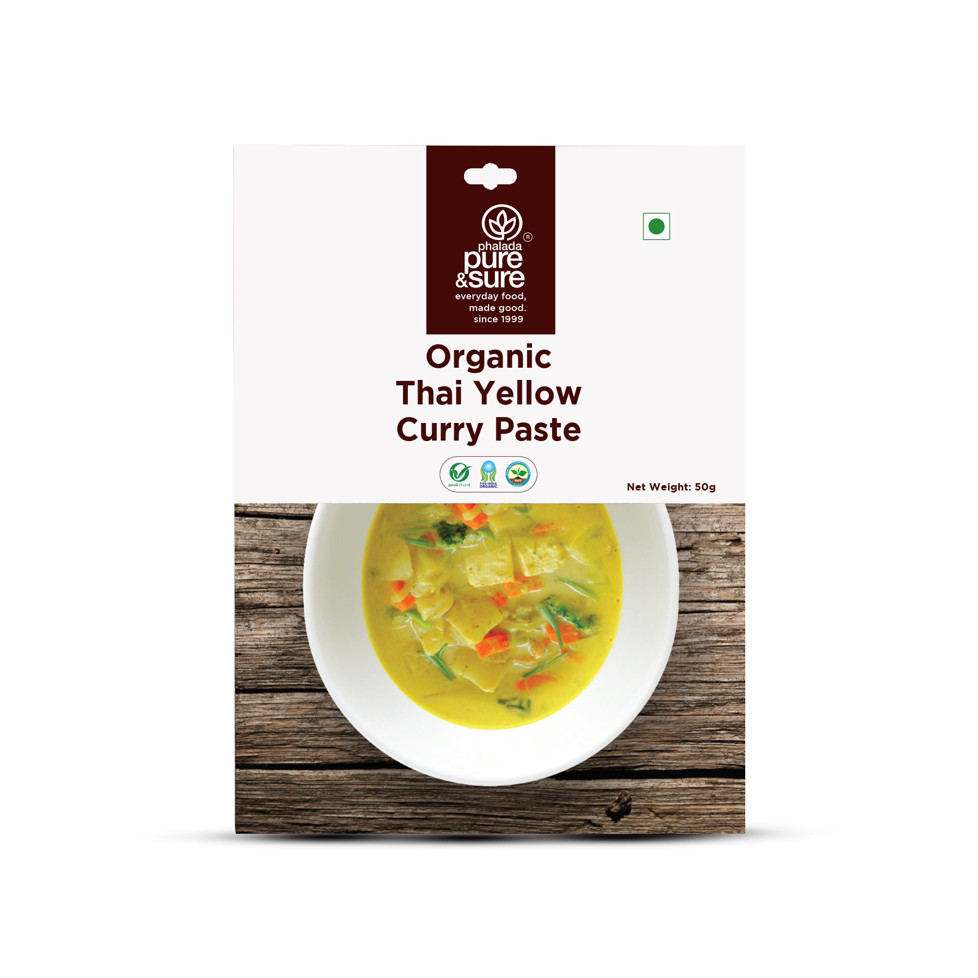 Organic Yellow Curry Paste-50g