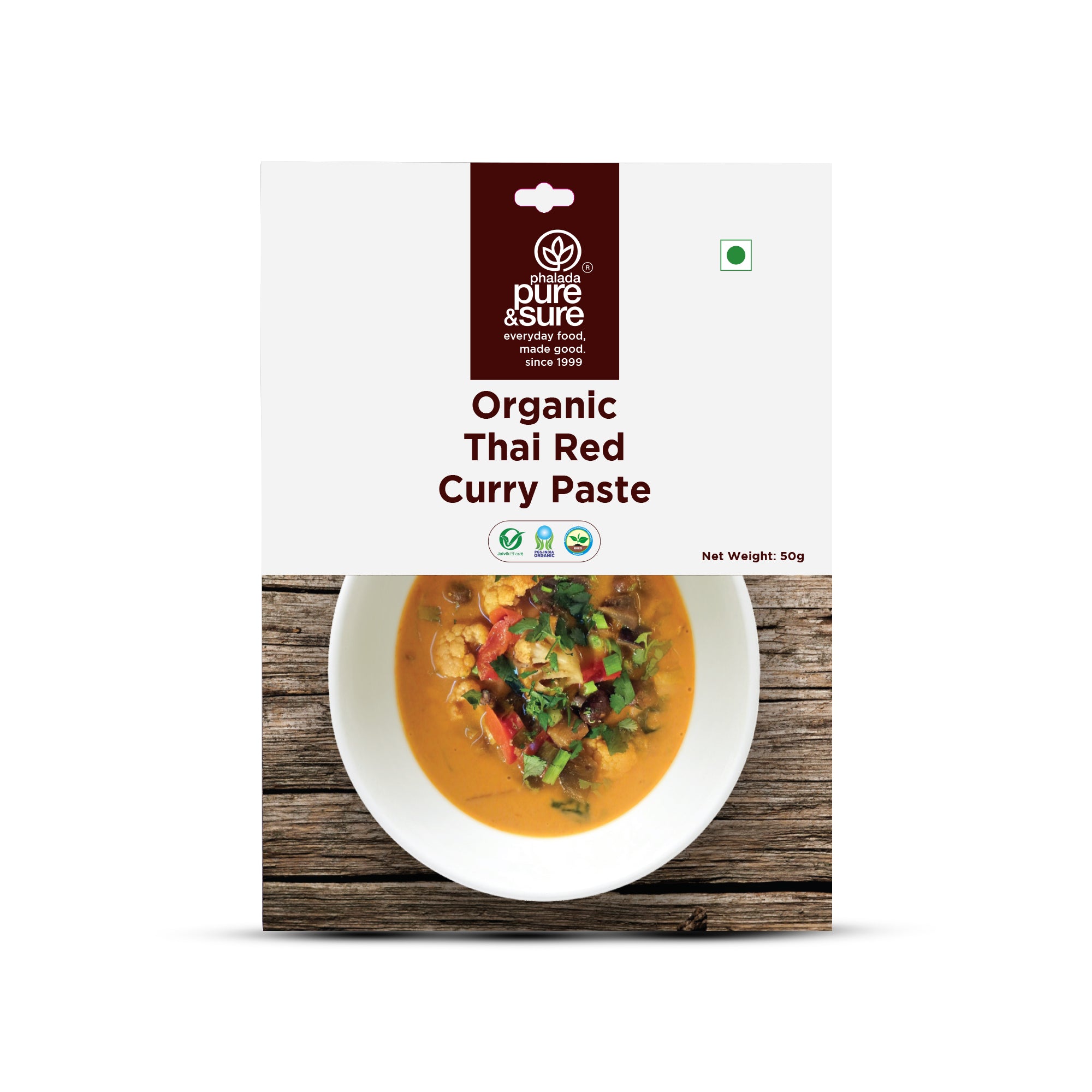 Organic Red Curry Paste-50g