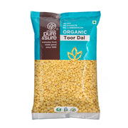 Phalada Pure and Sure Organic Toor Dal 1kg Front