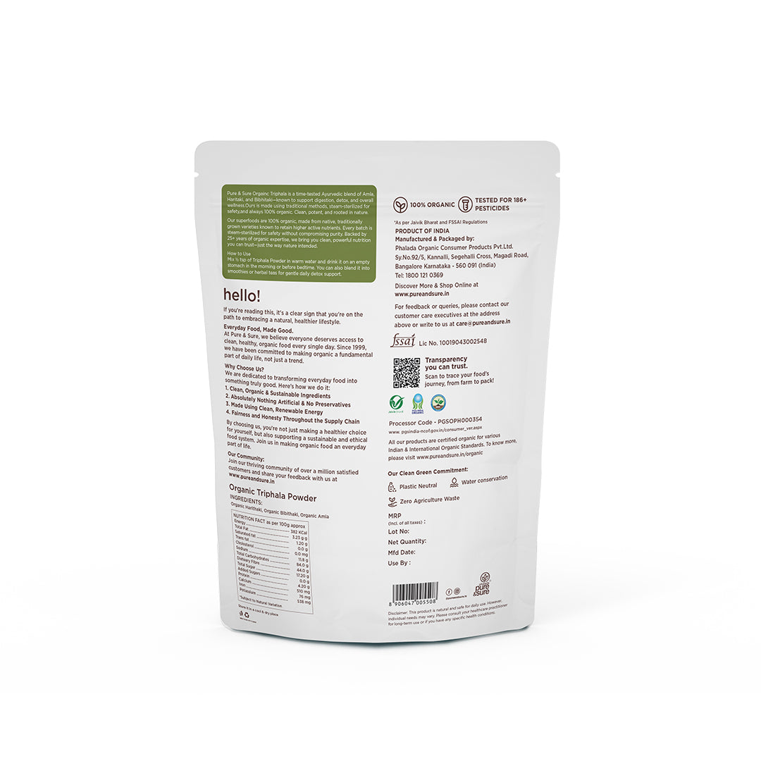 Organic Triphala Powder- 100Gms 2