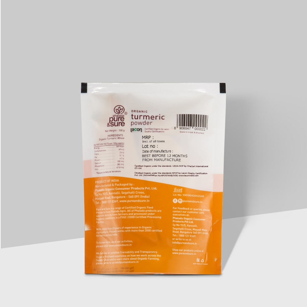 Organic Turmeric Powder-100 g