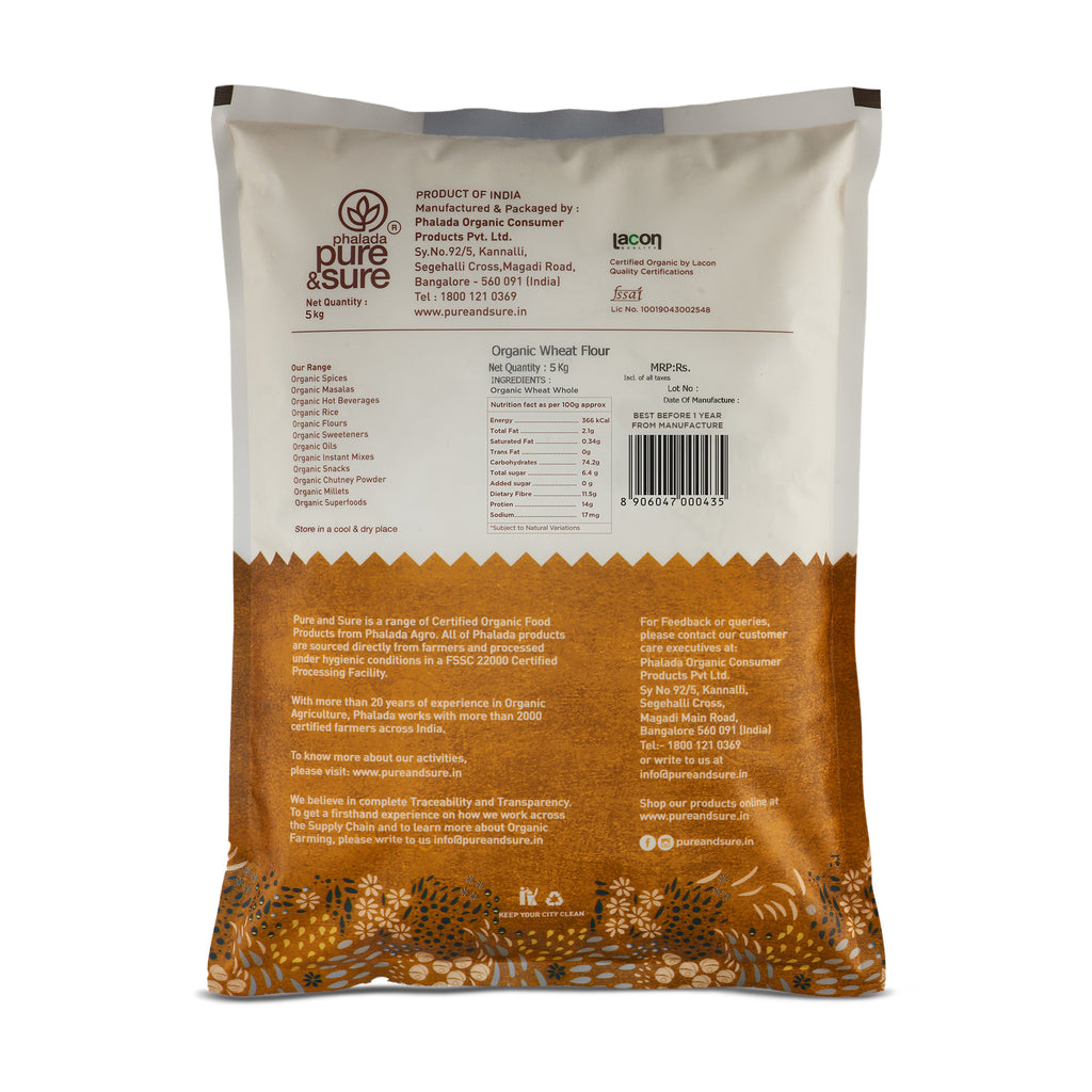Organic Wheat Flour-5kg 2