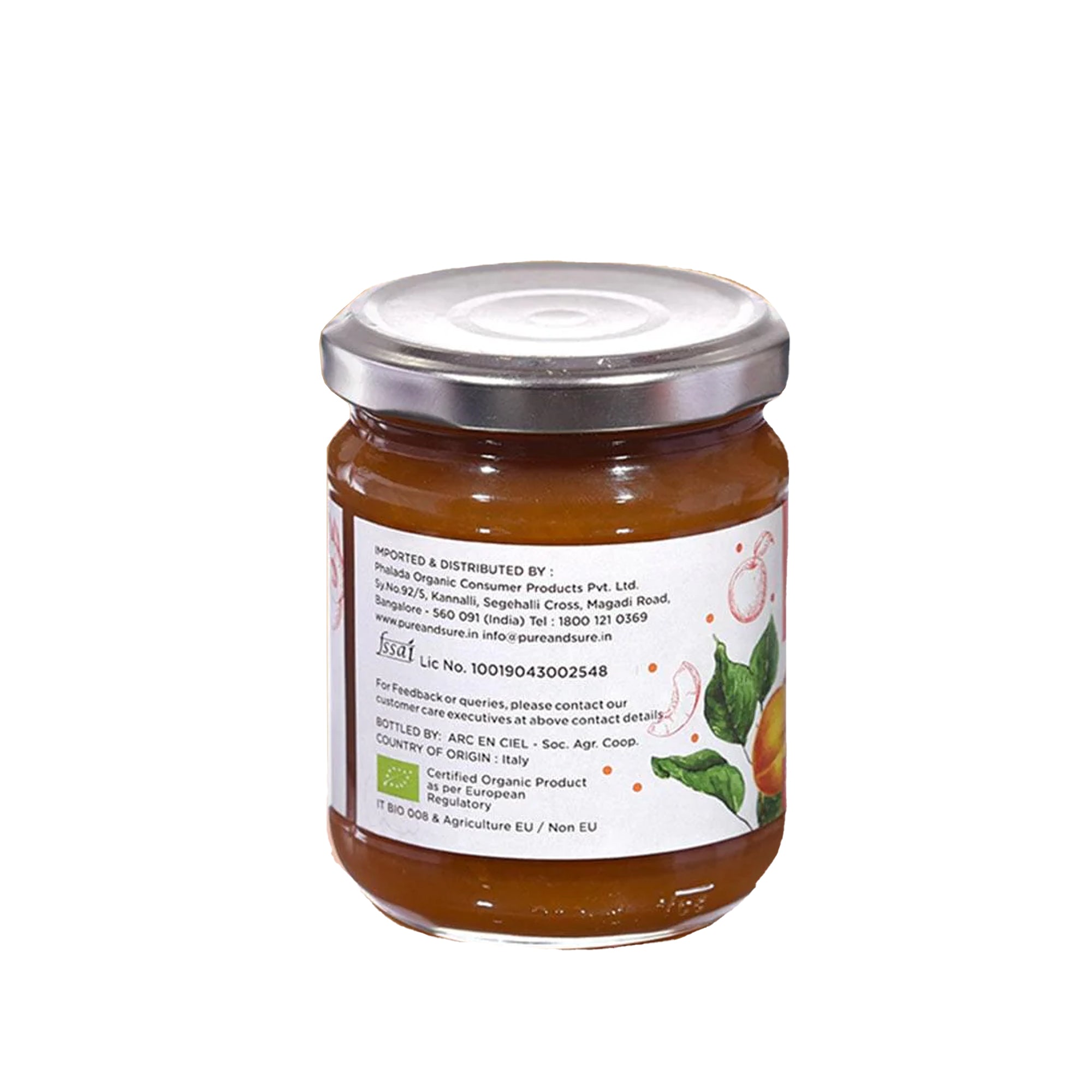 Organic Apricot Jam-210g