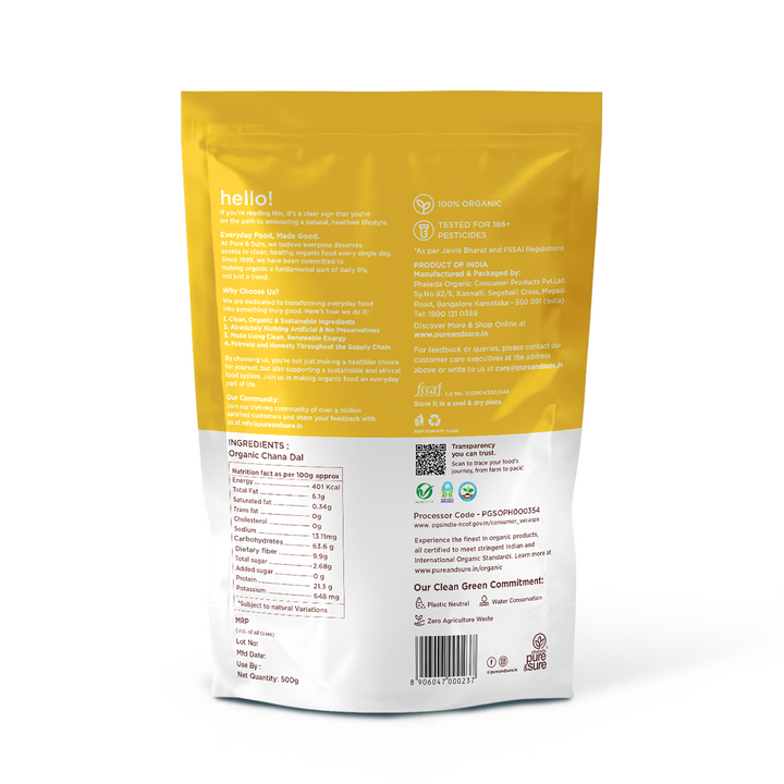 Organic Chana Dal