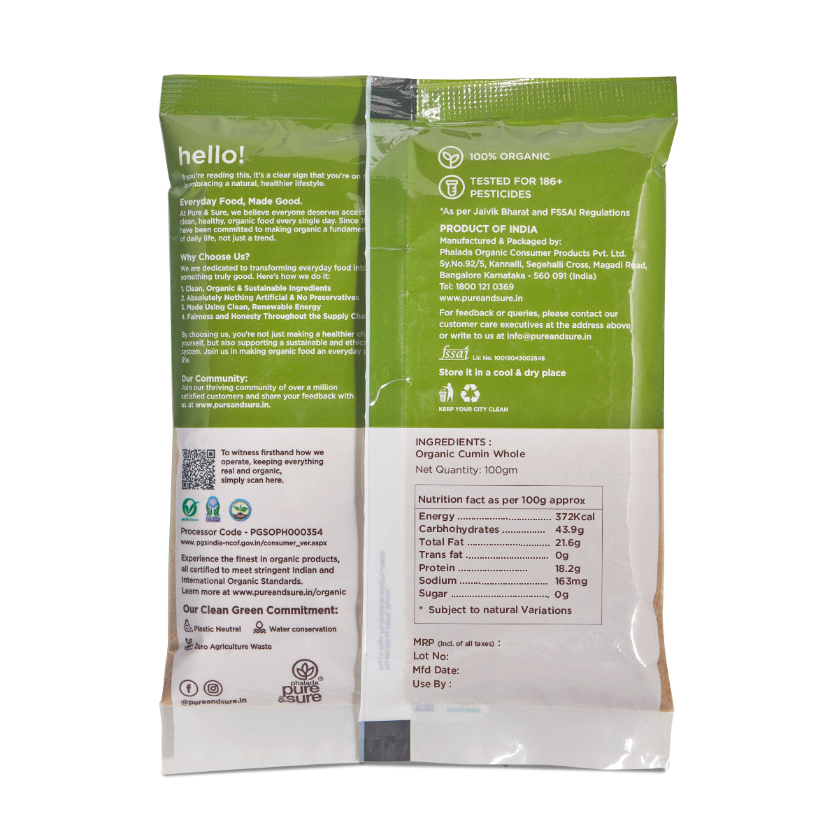 Organic Cumin Whole-100Gms 2