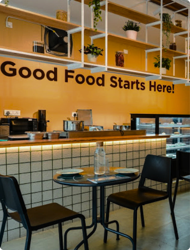 Cafe interior