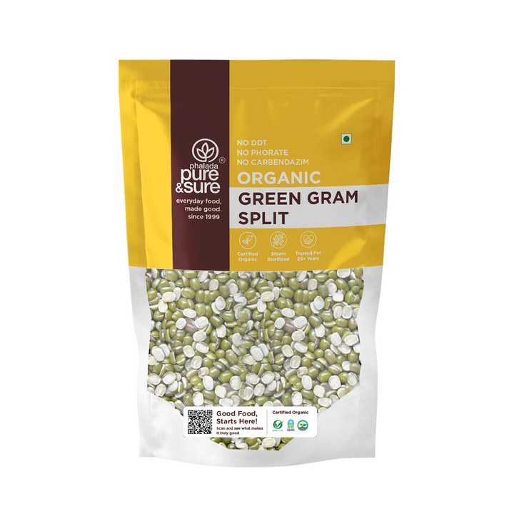 Organic Green Gram Split