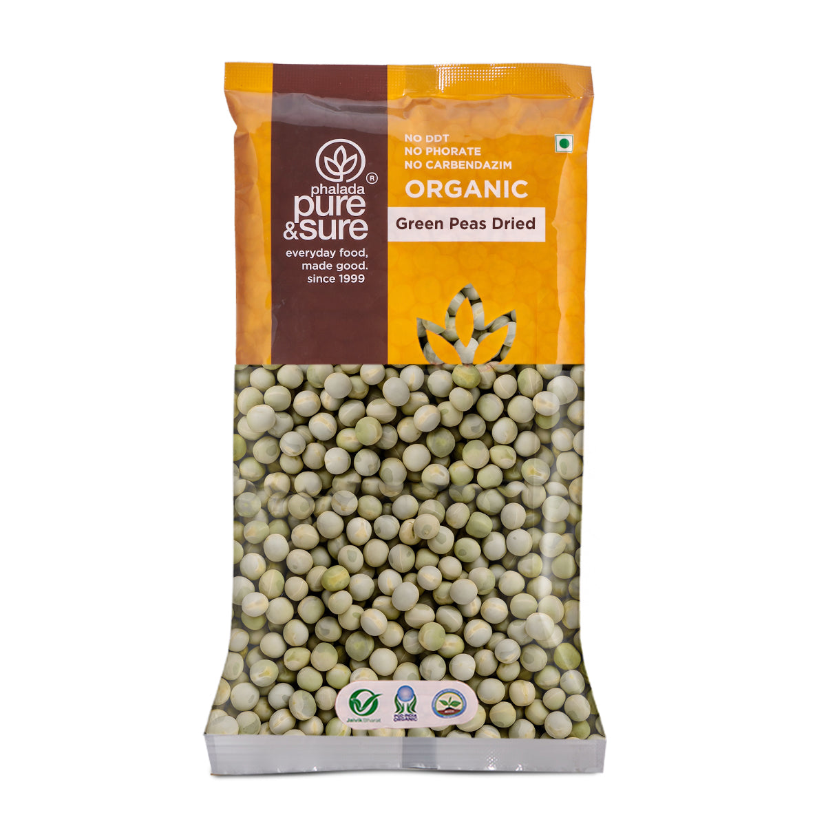 Organic Green Peas Dried-500g