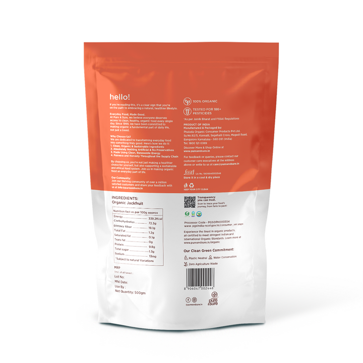 Organic Raw Jackfruit Flour