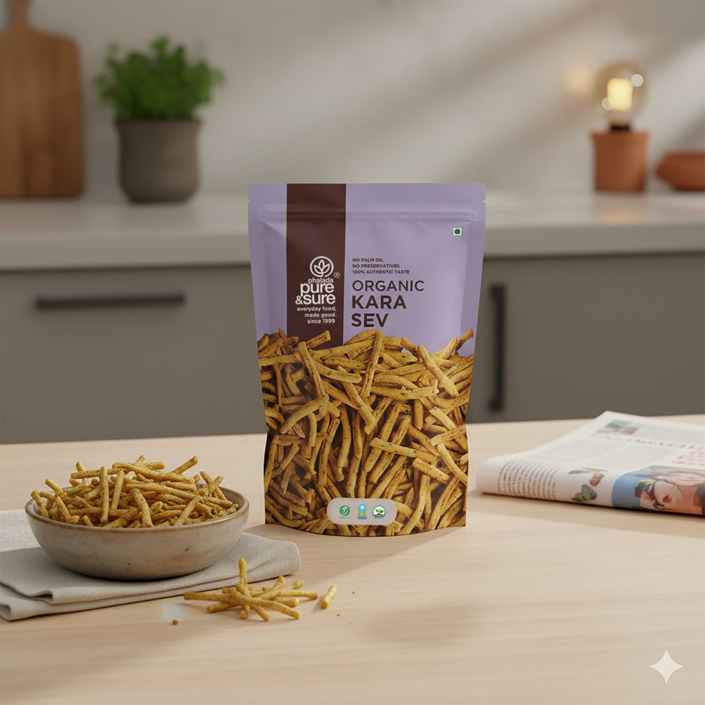 Organic Kara Sev-100Gms 10