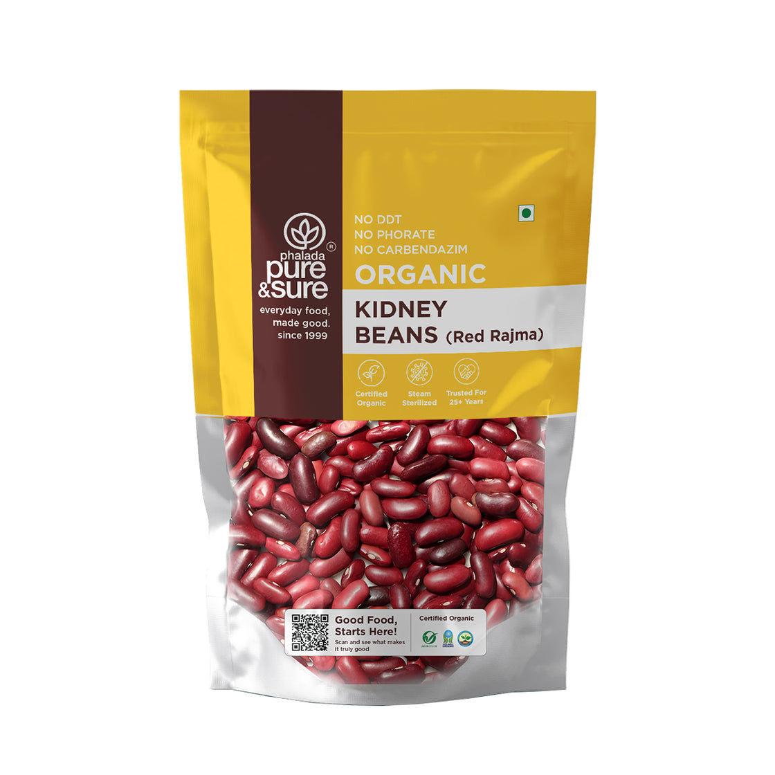 Organic Kidney Beans-500Gms