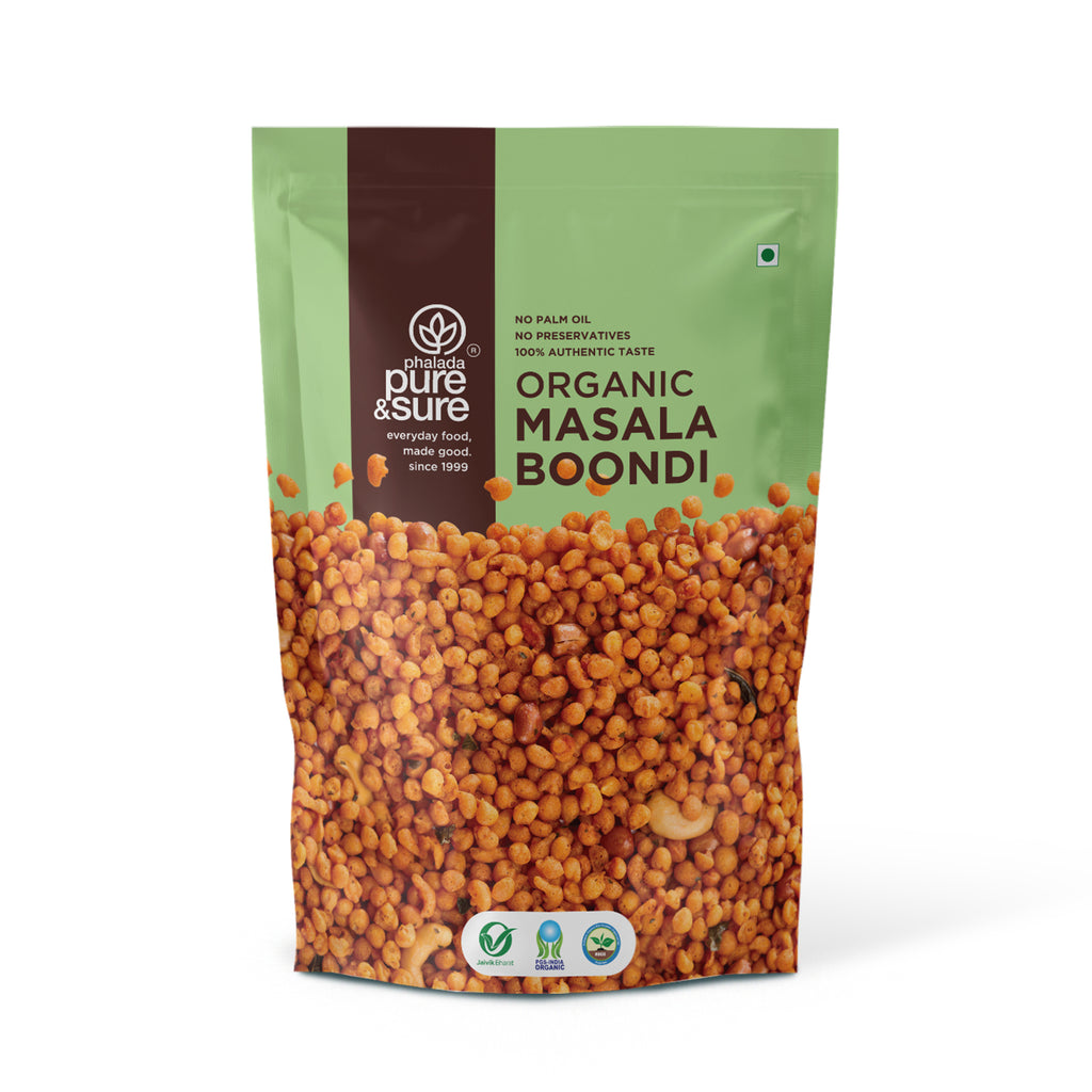 Organic Masala Boondi 100Gms