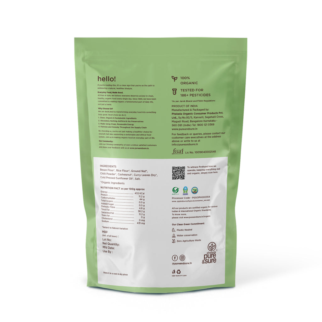 Organic Masala Boondi 100Gms 2
