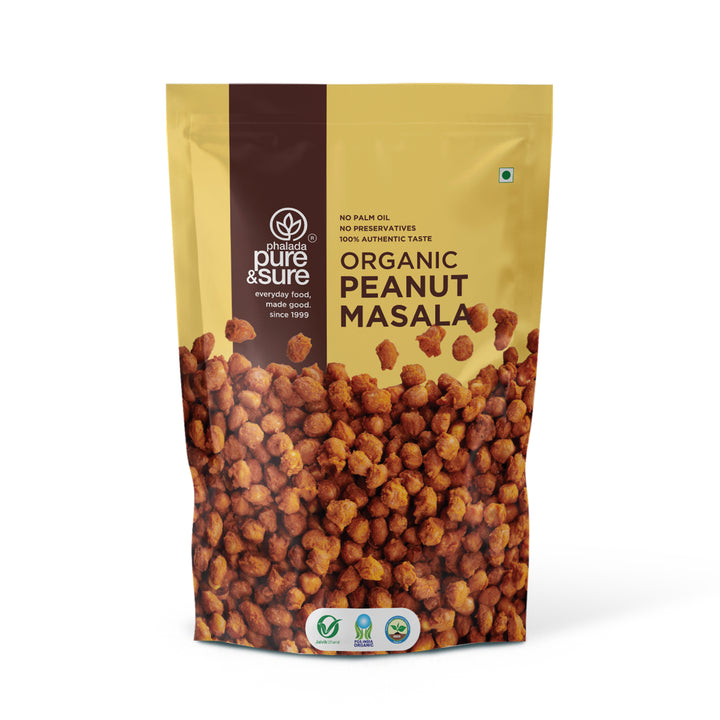 Phalada Pure and sure- Organic Peanut Masala front