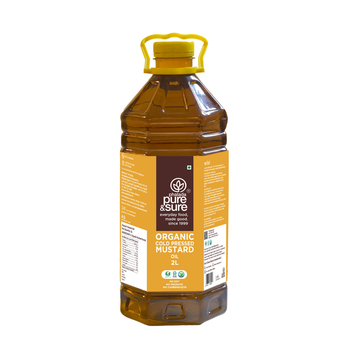 Organic Mustard Oil-2 Ltr