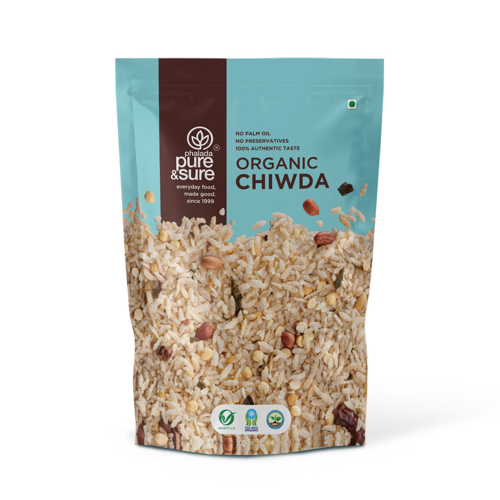 Organic Sweet & Salt Chiwda 100Gms