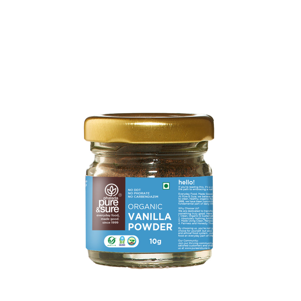 Organic Vanilla Powder - 10gms